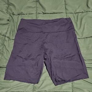 aerie Black High-Rise Bike Shorts